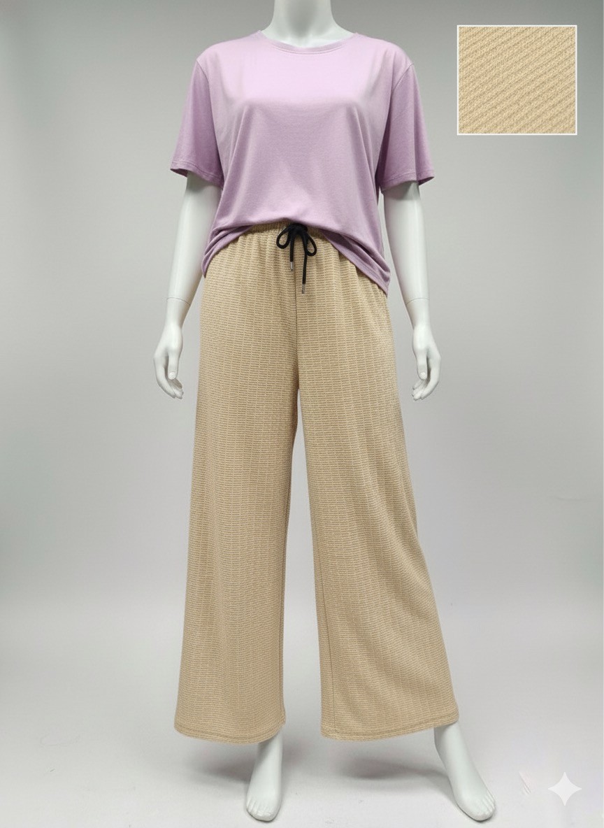 Srcumble Fabric Palazzo For Women