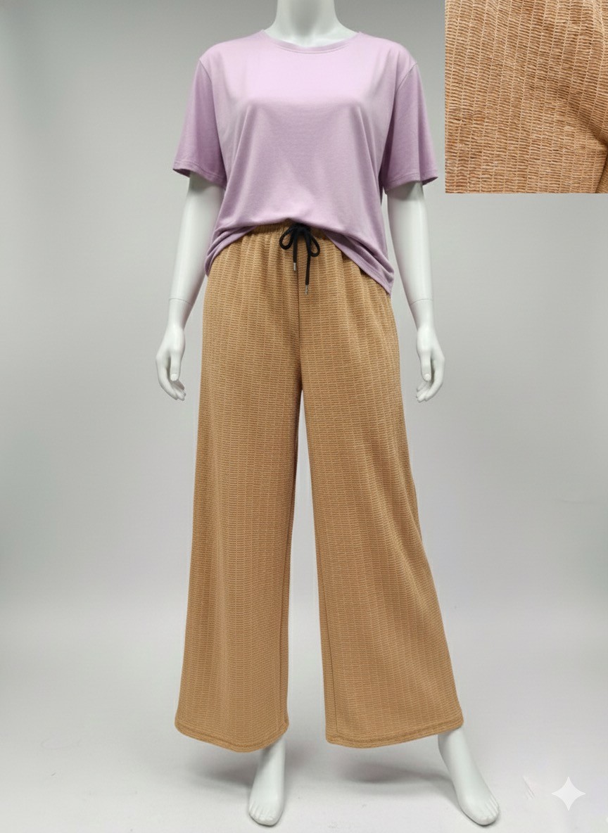 Srcumble Fabric Palazzo For Women